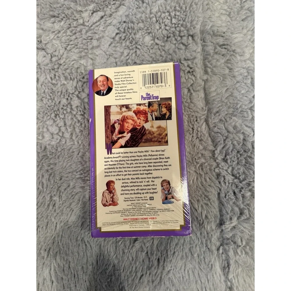 THE‎ PARENT TRAP VHS HAYLEY MILLS WALT DISNEY HOME VIDEO